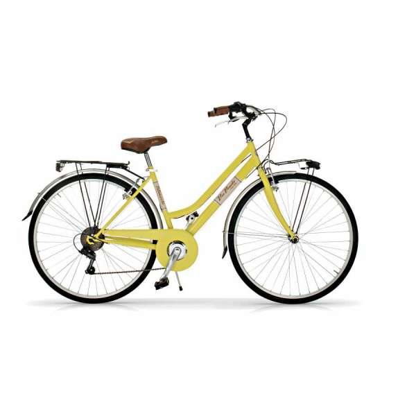 Bicicletta Allure 28" 6V. Via Veneto Donna Giallo 