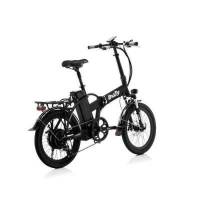Bicicletta Bad Bike AWY Folding eBike Black Matt 250 W