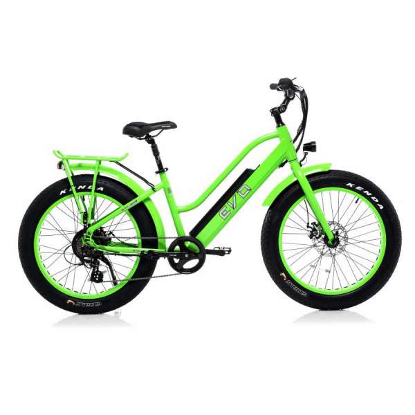 Bicicletta Bad Bike EVO FAT Folding eBike Green Flou 500W