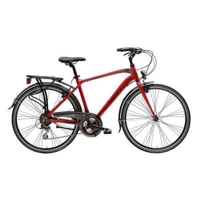 Bicicletta Cicli Adriatica City Trekking Boxter HP Uomo 28" 21V Rosso Scuro