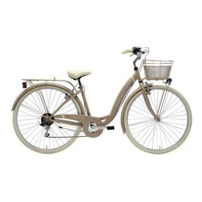 Bicicletta Cicli Adriatica City Trekking Panda Donna 28" 6V Sabbia Opaco