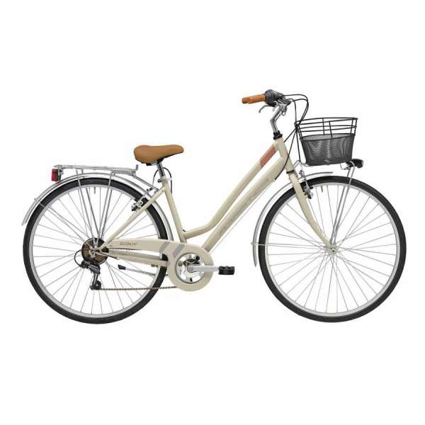 Bicicletta Cicli Adriatica City Trekking Trend Donna 28" 6V Sabbia Opaco