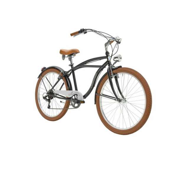 Bicicletta Cicli Adriatica Cruiser Uomo 26" 6V Nero