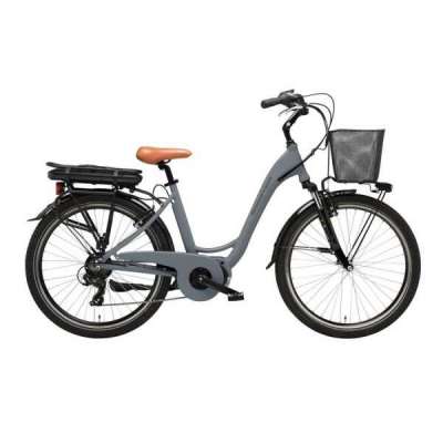 Bicicletta Cicli Adriatica E-Bike E-City Vanity 26" 6V Grigio