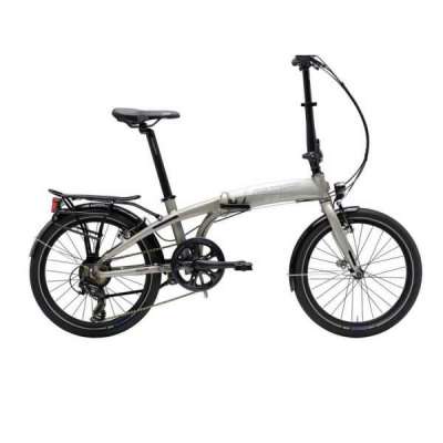 Bicicletta Cicli Adriatica Folding Smile 20" 6V Grigio Pietra