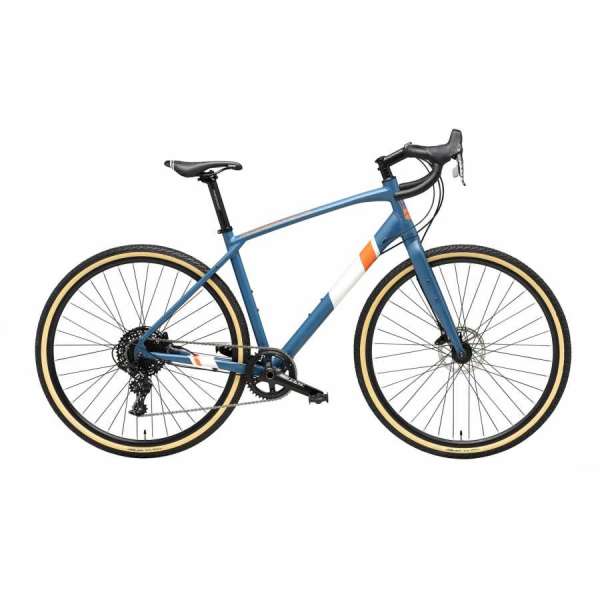 Bicicletta Cicli Adriatica Hybrid Vanir X1 28" 11V Blu Opaco / Arancio