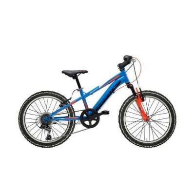 Bicicletta Cicli Adriatica MTB Junior Rock 20" 6V Blu / Rosso Fluo