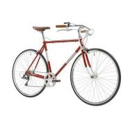 Bicicletta Cicli Adriatica Vintage 1946 Uomo 28" 8V Rosso