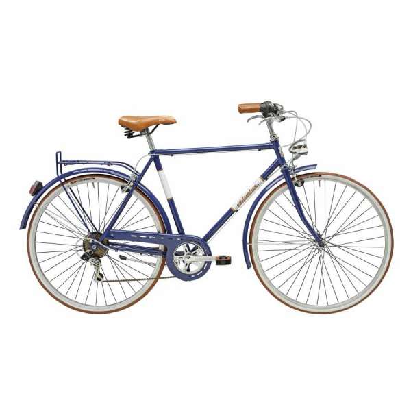 Bicicletta Cicli Adriatica Vintage Condorino Uomo 28" 6V Blu Scuro