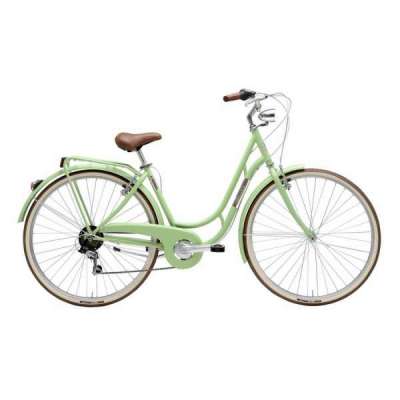 Bicicletta Cicli Adriatica Vintage Danish Donna 28" 6V Verde Chiaro Opaco
