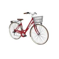 Bicicletta Cicli Adriatica Vintage Panarea Donna 28" 6V Rosso