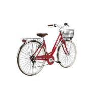 Bicicletta Cicli Adriatica Vintage Panarea Donna 28" 6V Rosso