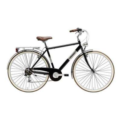 Bicicletta Cicli Adriatica Vintage Panarea Uomo 28" 6V Nero