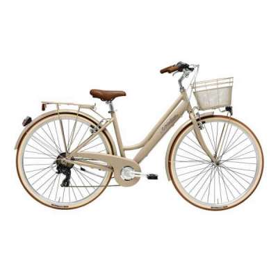 Bicicletta Cicli Adriatica Vintage Retrò Donna 28" 6V Nocciola