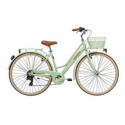 Bicicletta Cicli Adriatica Vintage Retrò Donna 28" 6V Verde Menta