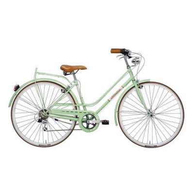 Bicicletta Cicli Adriatica Vintage Rondine Donna 28" 6V Verde