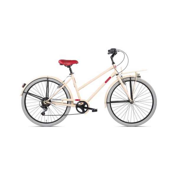 Bicicletta City Bike LETOULE FACILE 28" 6V Steel Lady Avana Nights