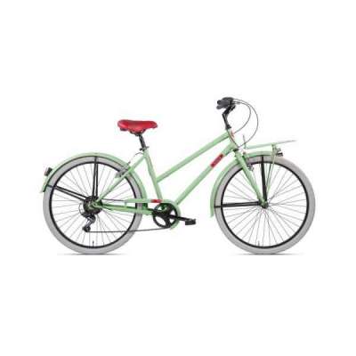 Bicicletta City Bike LETOULE FACILE 28" 6V Steel Lady Mint Green
