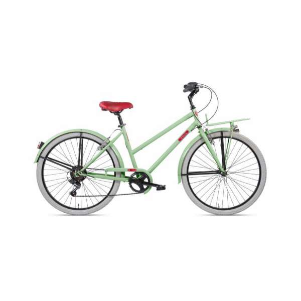 Bicicletta City Bike LETOULE FACILE 28" 6V Steel Lady Mint Green