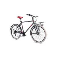 Bicicletta City Bike LETOULE FACILE 28" 6V Steel Man Buio