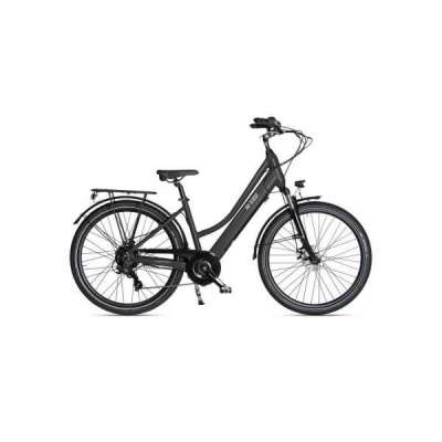 Bicicletta N_VER EBIKE 27,5" 7V NV E80 Black Matt