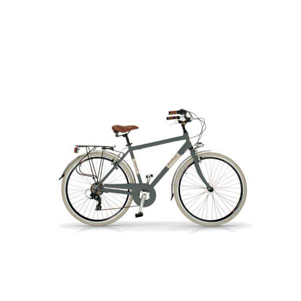 Bicicletta Elegance 28" 6V. Via Veneto Uomo Grigio 
