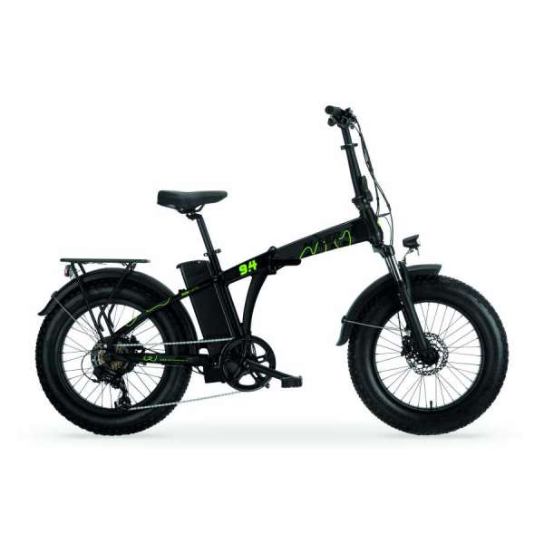 Bicicletta N_VER FAT BIKE FOLDING 20"  NV 9.4 Black-Green