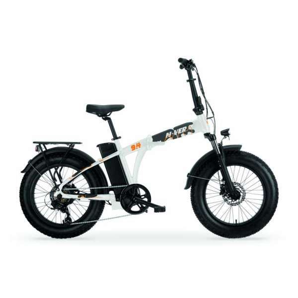 Bicicletta N_VER FAT BIKE FOLDING 20" NV 9.4 White