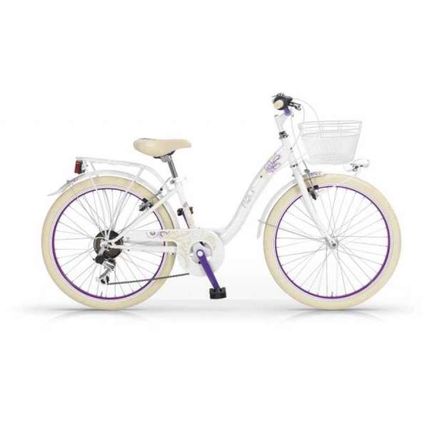 Bicicletta FLEUR 20 MBM Bambina 6V Bianco | Bazam Store