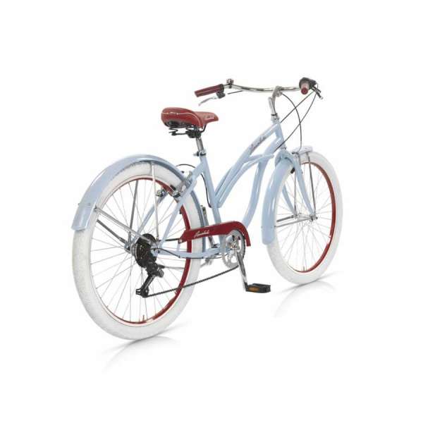 Bicicletta HONOLULU MBM Cruiser Donna Azzurro | Bazam Store