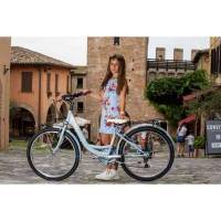 Bicicletta Velomarche MONOTUBO LAZY DAYS 24" Bambina/Ragazza Light Blue