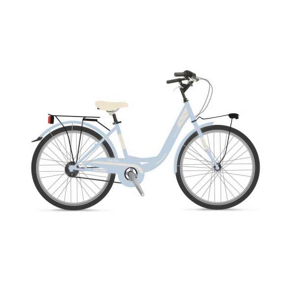 Bicicletta Velomarche MONOTUBO LAZY DAYS 24" Bambina/Ragazza Light Blue