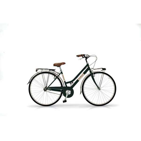 Bicicletta Via Veneto Allure Lady 28” One Speed VV603L Nero Polvere di Caffè (Opaco)
