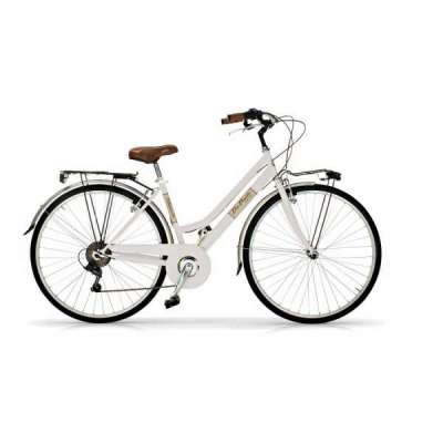 Bicicletta Via Veneto Allure Lady 28” Six Speed VV605L Bianco Gelato