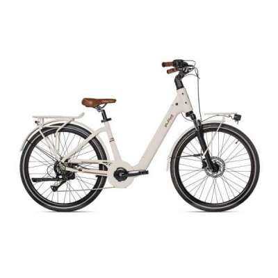 Bicicletta Via Veneto Amata E-bike Lady 26&rdquo; 7 Speed VVE67L Beige Sahara  