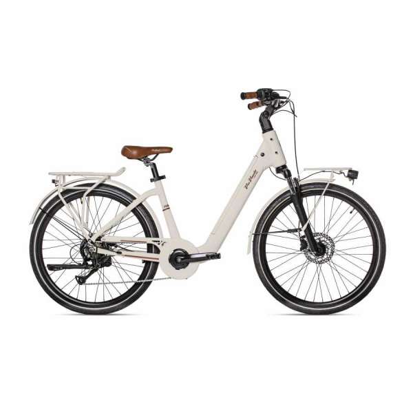 Bicicletta Via Veneto Amata E-bike Lady 26&rdquo; 7 Speed VVE67L Beige Sahara  