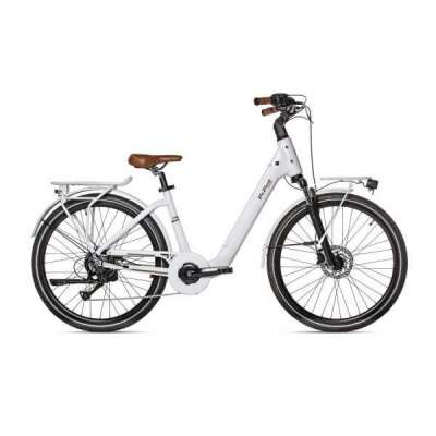 Bicicletta Via Veneto Amata E-bike Lady 26&rdquo; 7 Speed VVE67L Bianco Zucchero