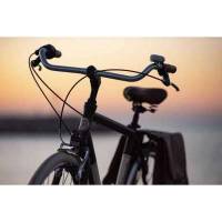 Bicicletta Via Veneto Condorino Man 28" 6 Speed VV601M Nero Polvere di Caffè (Opaco)