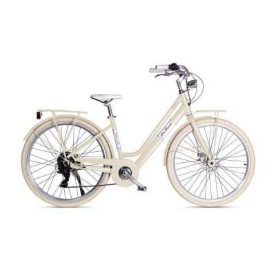 Bicicletta Via Veneto E-Bike Victoria 28” 7 Speed VVE66L Beige Sahara (Opaco)