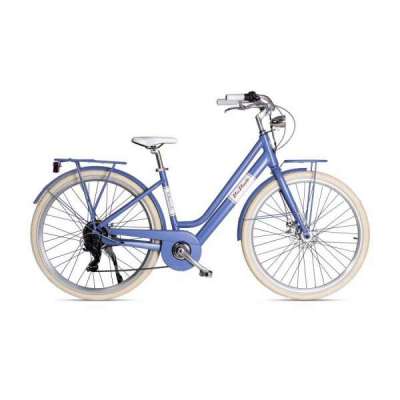 Bicicletta Via Veneto E-Bike Victoria 28” 7 Speed VVE66L Blu Capri (Opaco)