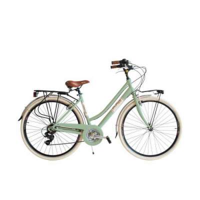 Bicicletta Via Veneto Elegance Lady 28” Eighteen Speed VV615AL Verde Giulietta