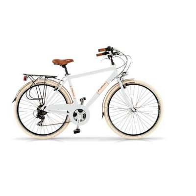 Bicicletta Via Veneto Elegance Man 28” Eighteen Speed VV615AM Bianco Gelato