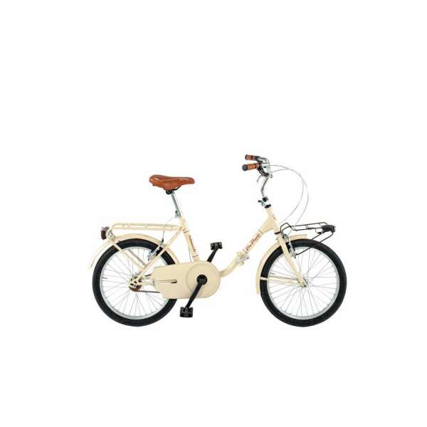 Bicicletta Via Veneto Folding Mia 20” Six Speed VV735 Beige Cappuccino