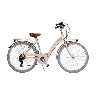 Bicicletta Via Veneto Nuvò Lady 26" Six Speed VV526AL Beige Cappuccino