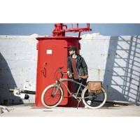 Bicicletta Via Veneto Cruiser Sun on the Beach Man 26” Six Speed V790M Green Matt