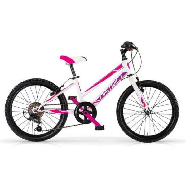 Bicicletta District 20 Mbm Mtb Bambina Bianco Bazam Store