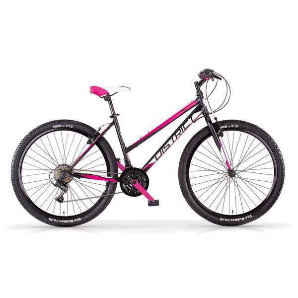 Bicicletta DISTRICT 27.5 MBM Mtb Donna Nero | Bazam Store