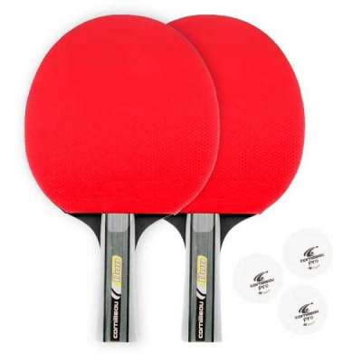 Set da Ping Pong SPORT PACK DUO di Cornilleau 2 racchette e 3 palline